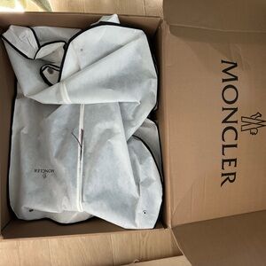 Brand new with tags in box Luzule Hooded Down Vest black size 2